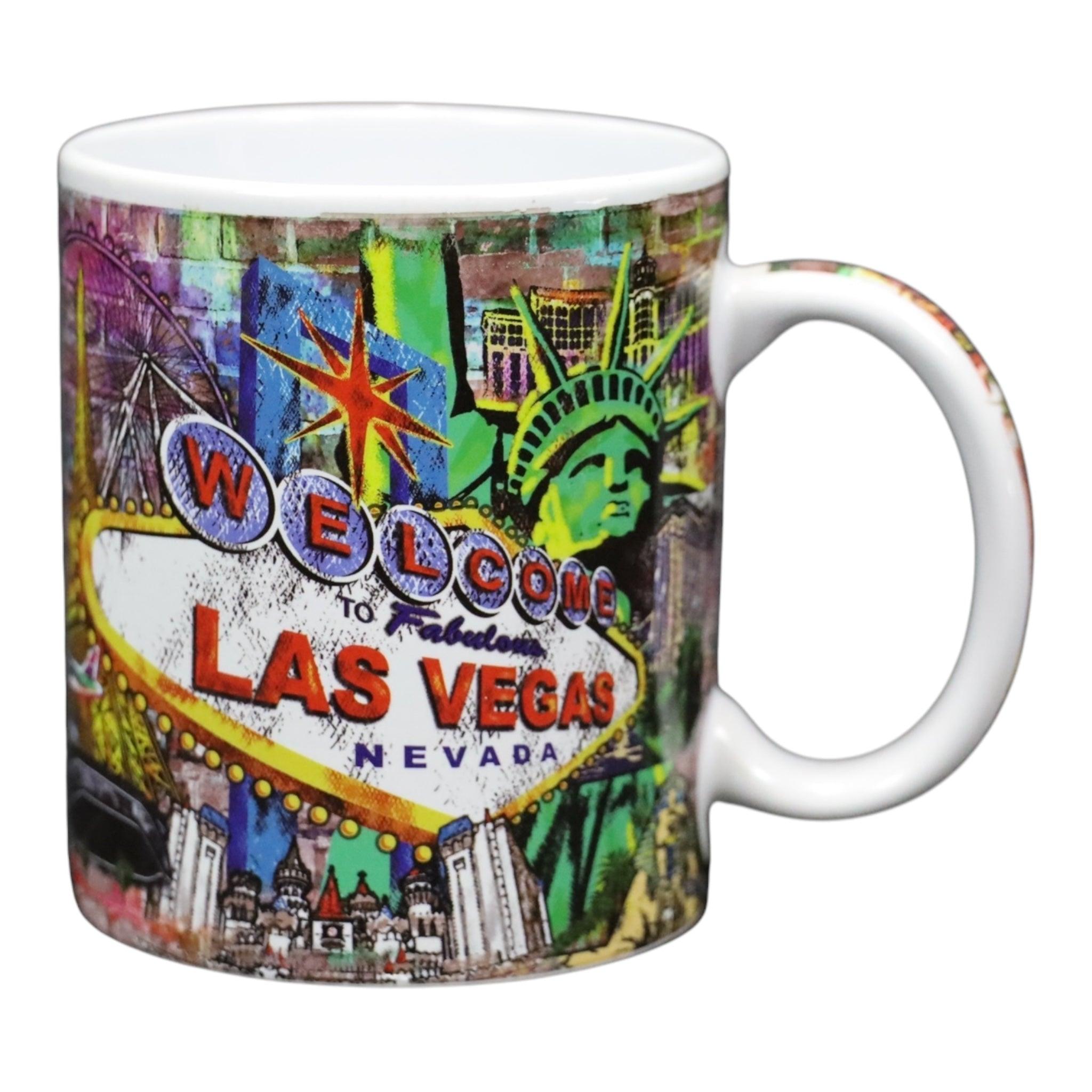 Las vegas GRAFFITI Mug, 1 Count (Pack of 1) 11oz